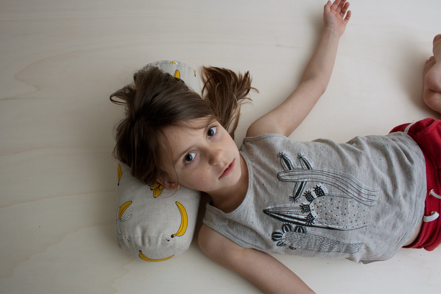 PETIT BOLSTER <br> VICHY KAKI – Image 5