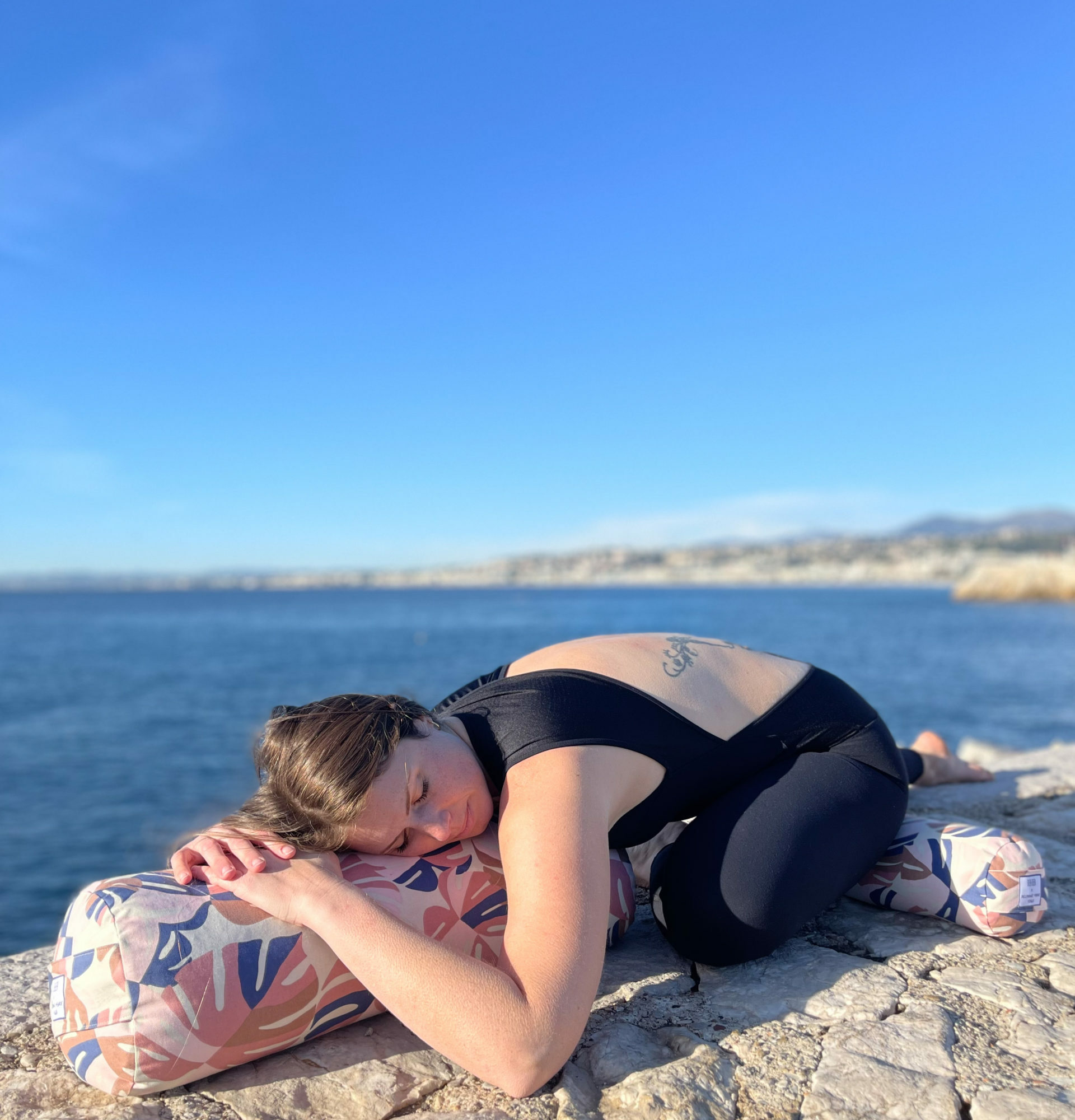 BOLSTER <br> COLLECTION <br> DELPHINE MARIE YOGA