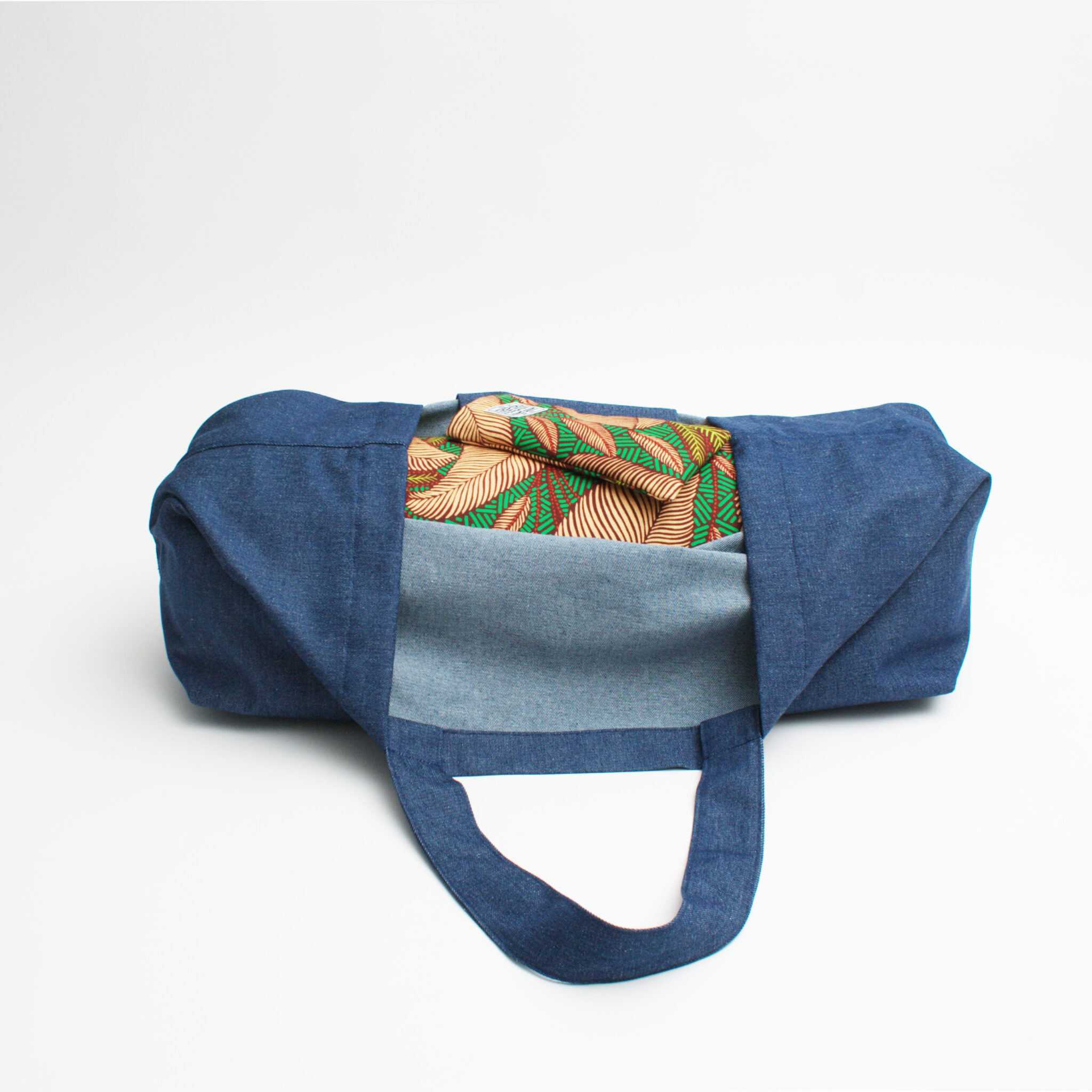 CABAS BLUE JEAN GRANDE TAILLE