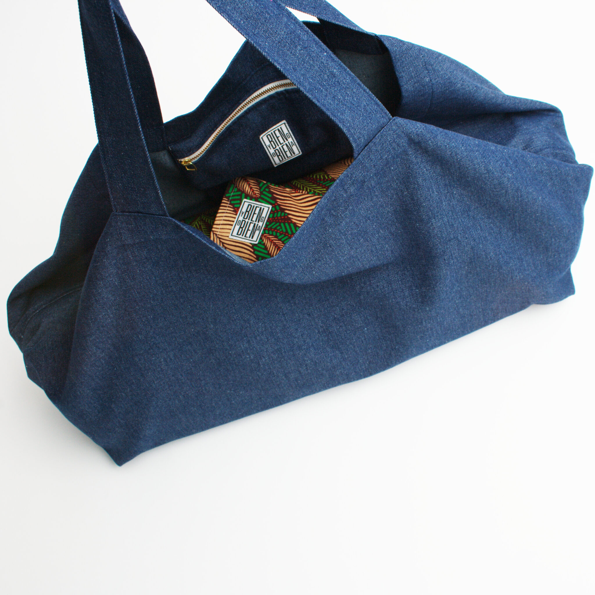 GRAND CABAS YOGA BLUE JEAN