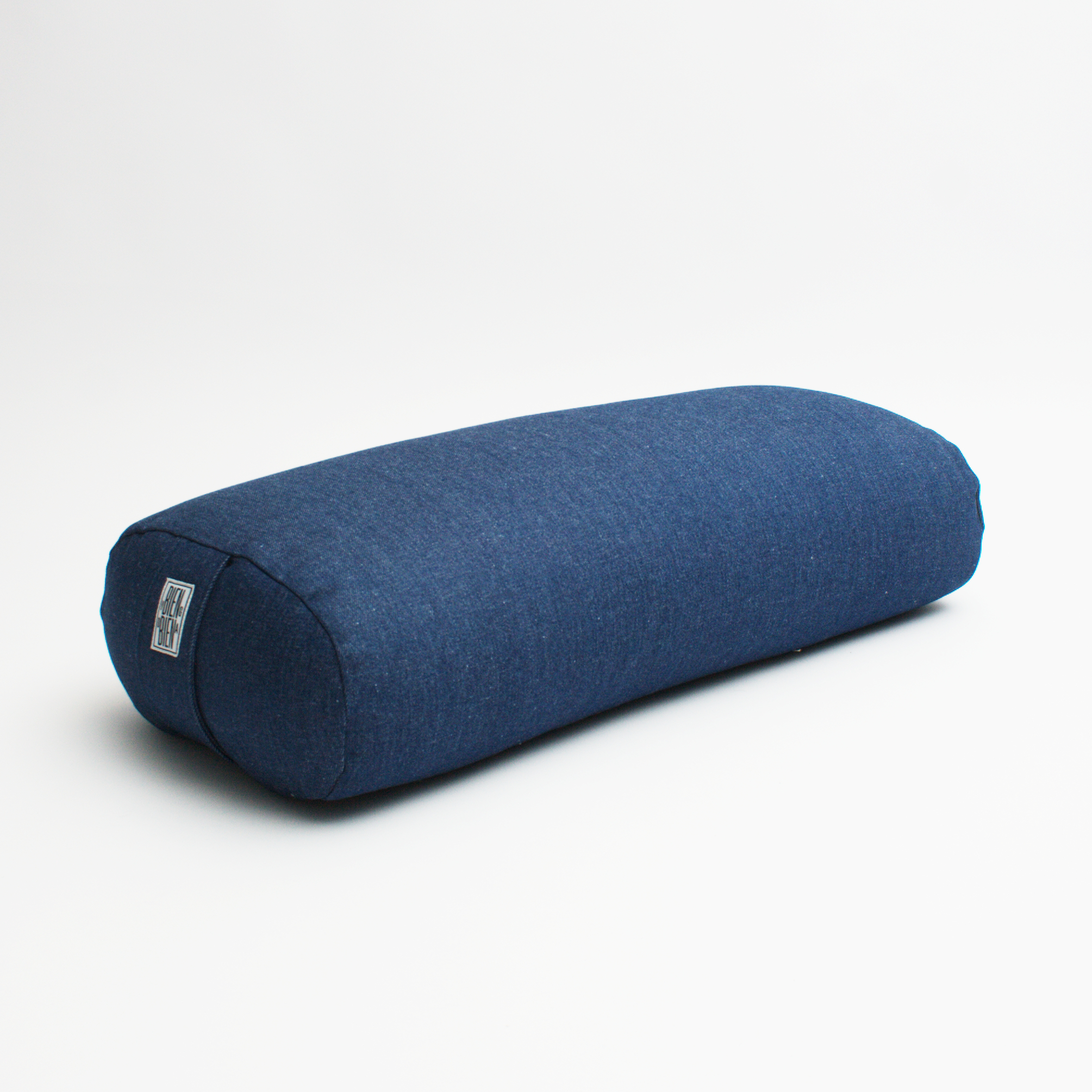 BOLSTER OVALE <br> BLUE JEAN