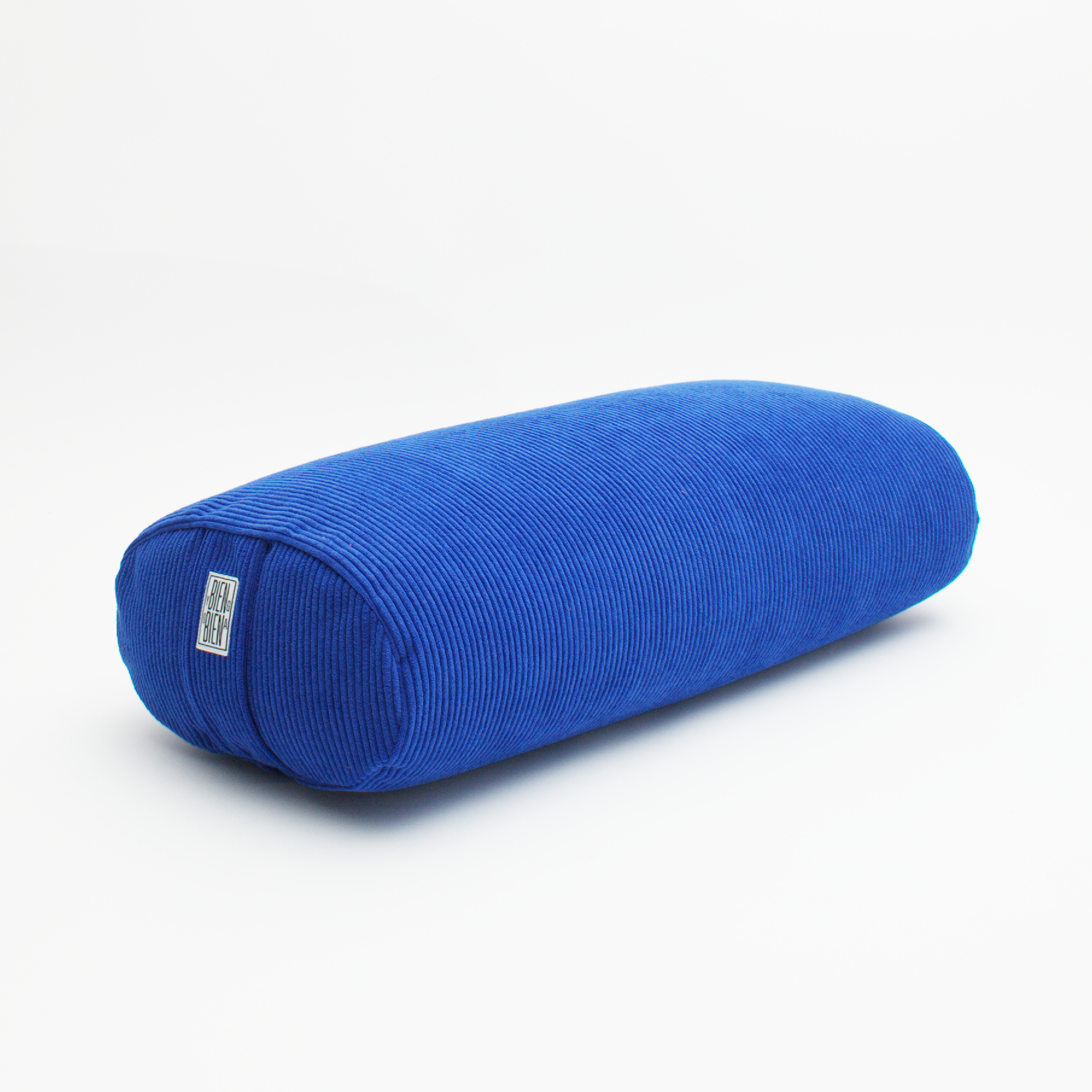 BOLSTER OVALE <br> VELVET BLEU KLEIN