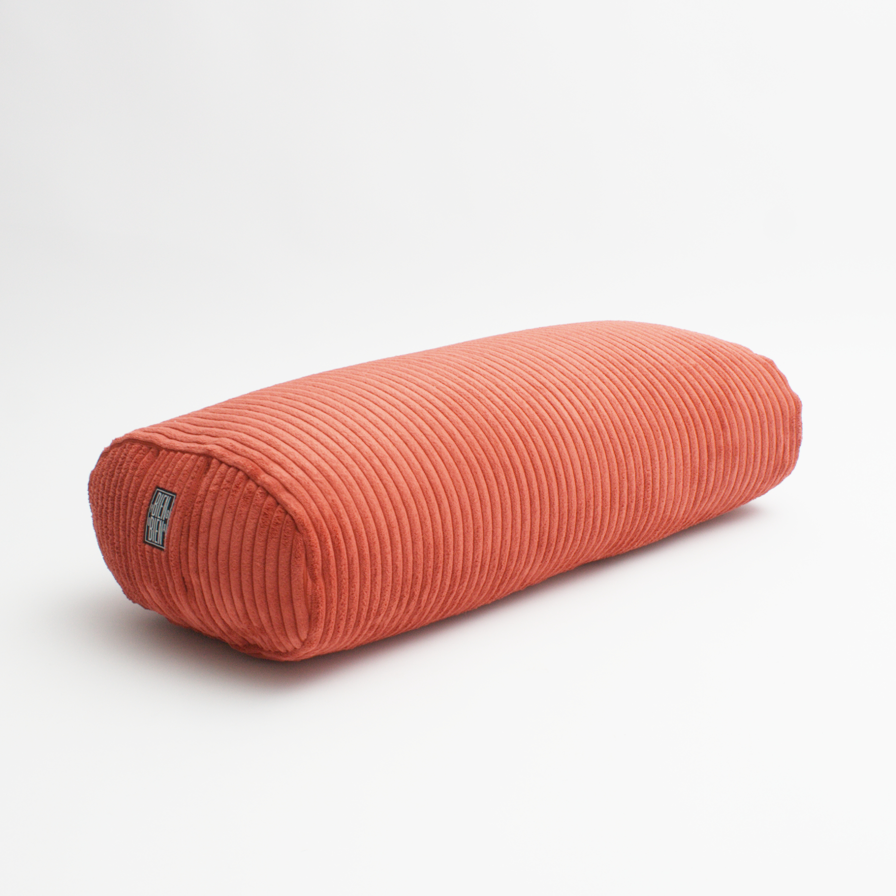 BOLSTER OVALE <br> VELVET TERRACOTTA