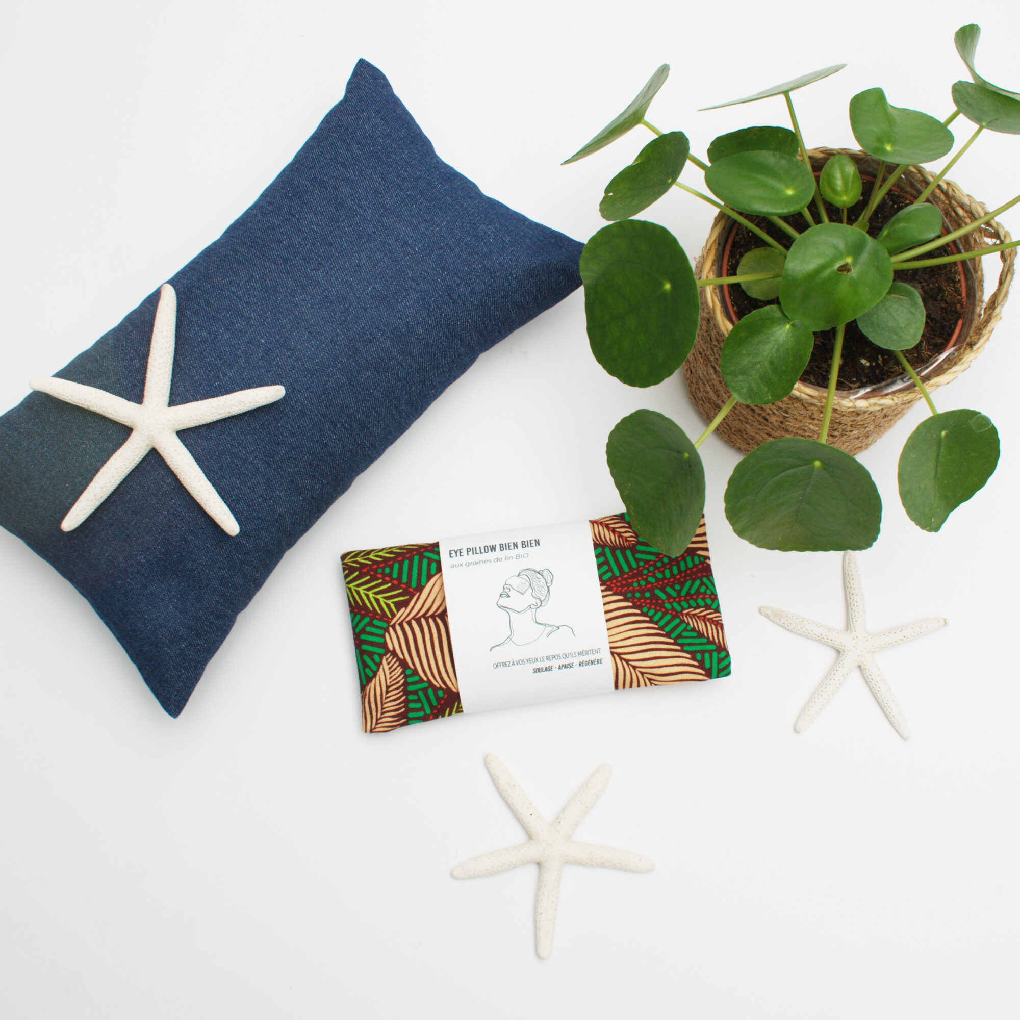 COUSSIN VOYAGE <br> BLUE JEAN